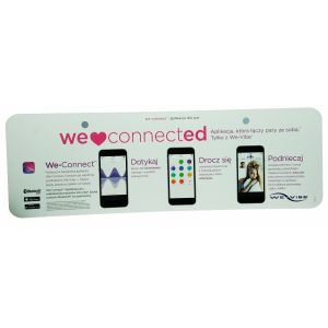 We-Vibe - We-Connected zawieszka z tekstem w języku polskim