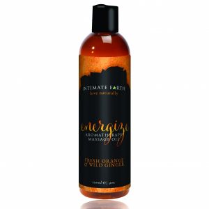 Intimate Earth - Energize Massage Oil 120 ml TESTER