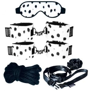 Soft-Bond-X Mega-Fessel-Set 11 (cuff. dalmatian)